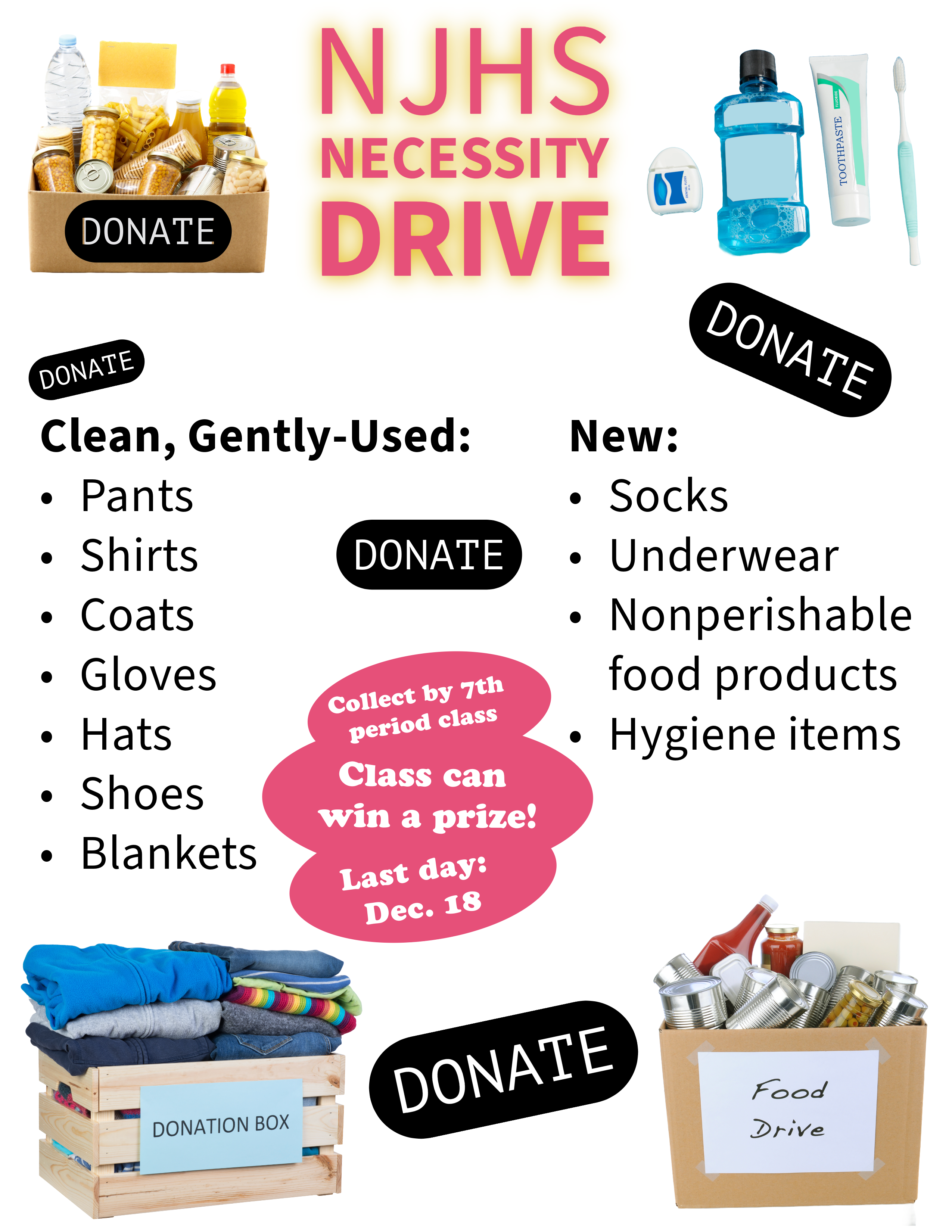 Necessity Drive Flier
