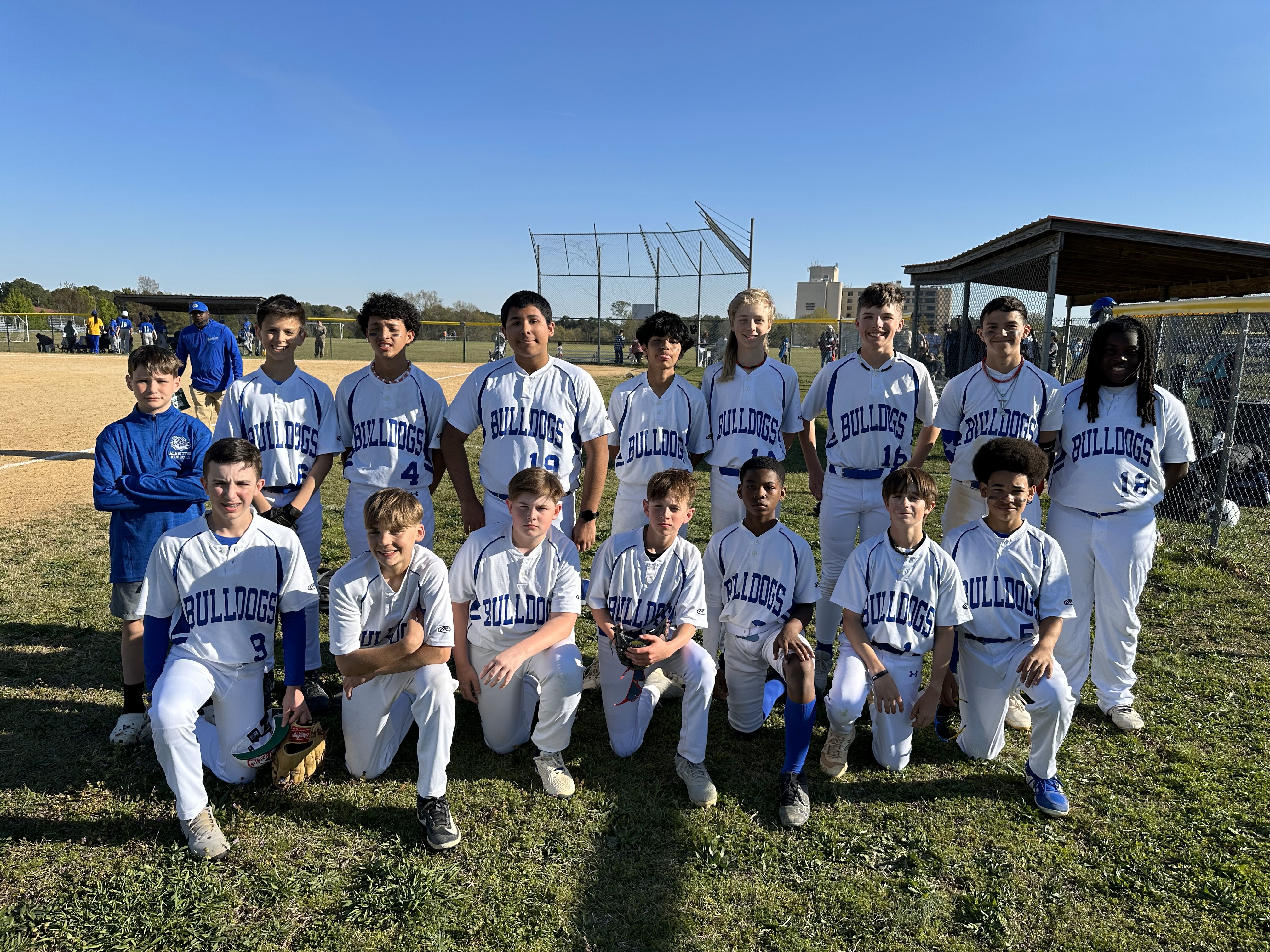 2025 Albritton baseball team